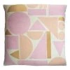 Leah Singh Melanie Wool Floor Pillow Cover - Pink + Blush 2 Leah Singh Melanie Wool Floor Pillow Cover - Pink + Blush