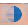 Leah Singh Olivia Stripe Clutch - Peach 1 Leah Singh Olivia Stripe Clutch - Peach