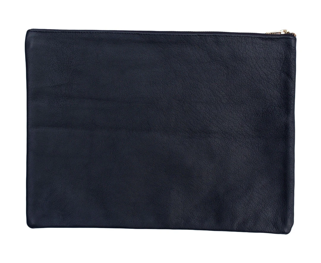 Leah Singh Handcrafted Olivia Triangle Clutch - Ochre 4 Leah Singh Handcrafted Olivia Triangle Clutch - Ochre