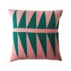 Leah Singh Palm Springs Wool Pillow Cover - Emerald Home Goods 1 Leah Singh Palm Springs Wool Pillow Cover - Emerald Home Goods