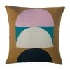Leah Singh Home Goods Viola Wool Throw Pillow Cover - Ochre 1 Leah Singh Home Goods Viola Wool Throw Pillow Cover - Ochre