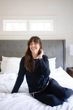 Leena & Lu Pima Long Sleeve And Jogger Set Best Sellers