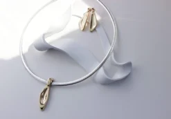 L.Greenwalt Jewelry Abalone Necklace