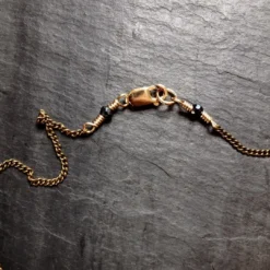 L.Greenwalt Jewelry Handcrafted Crescent Cascade Necklace