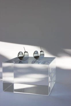 L.Greenwalt Jewelry Euphorbia Hoop Earrings