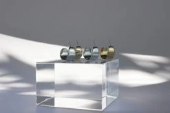 L.Greenwalt Jewelry Euphorbia Hoop Earrings