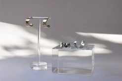 L.Greenwalt Jewelry Euphorbia Hoop Earrings