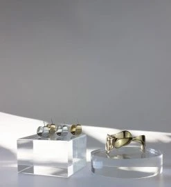 L.Greenwalt Jewelry Euphorbia Hoop Earrings