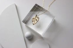 L.Greenwalt Jewelry Best Sellers Monstera Necklace