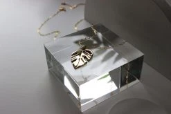 L.Greenwalt Jewelry Best Sellers Monstera Necklace