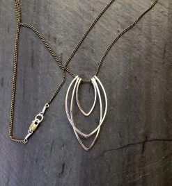 L.Greenwalt Jewelry Flame Necklace - Small