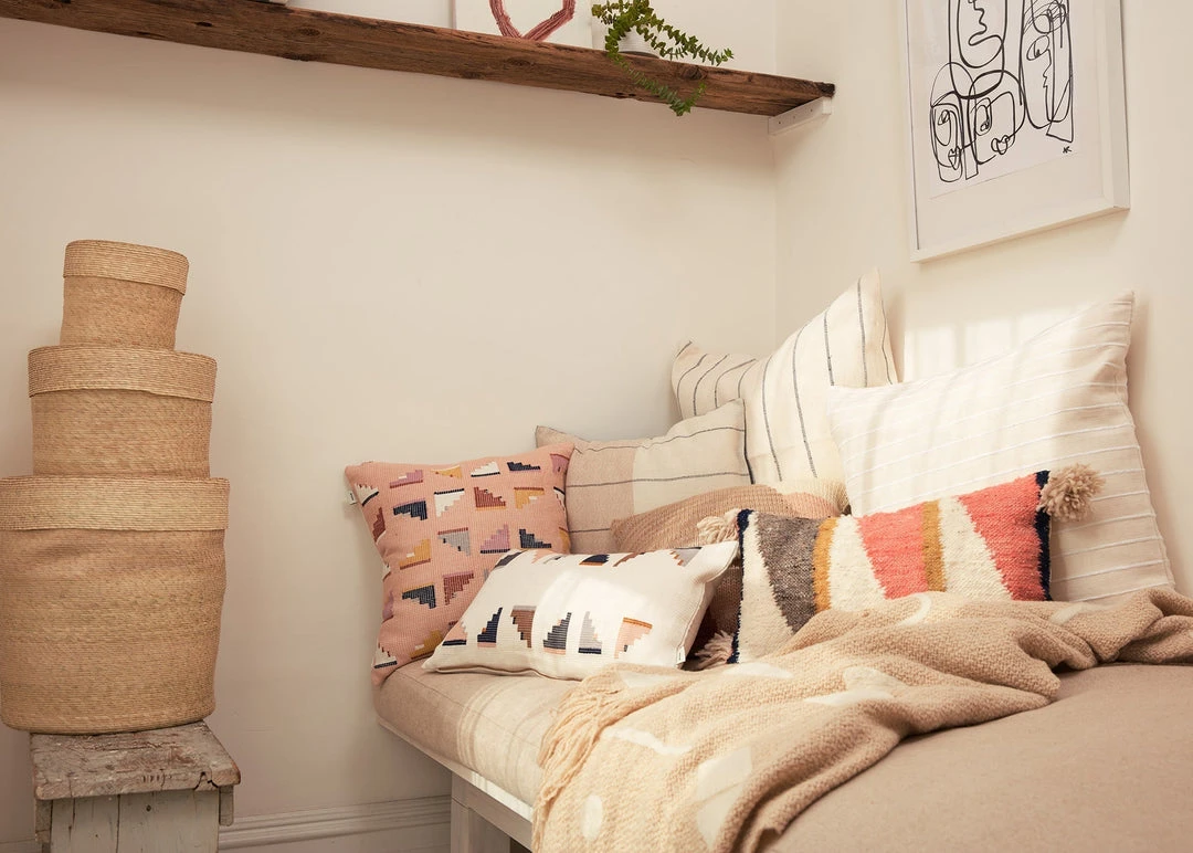 Minna Lidded Palm Basket 5 Minna Lidded Palm Basket