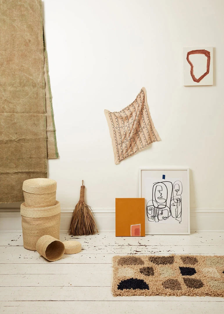 Minna Lidded Palm Basket 4 Minna Lidded Palm Basket