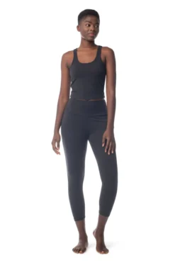 Synergy Organic Clothing Lighten Tank - Black 9 Synergy Organic Clothing Lighten Tank - Black