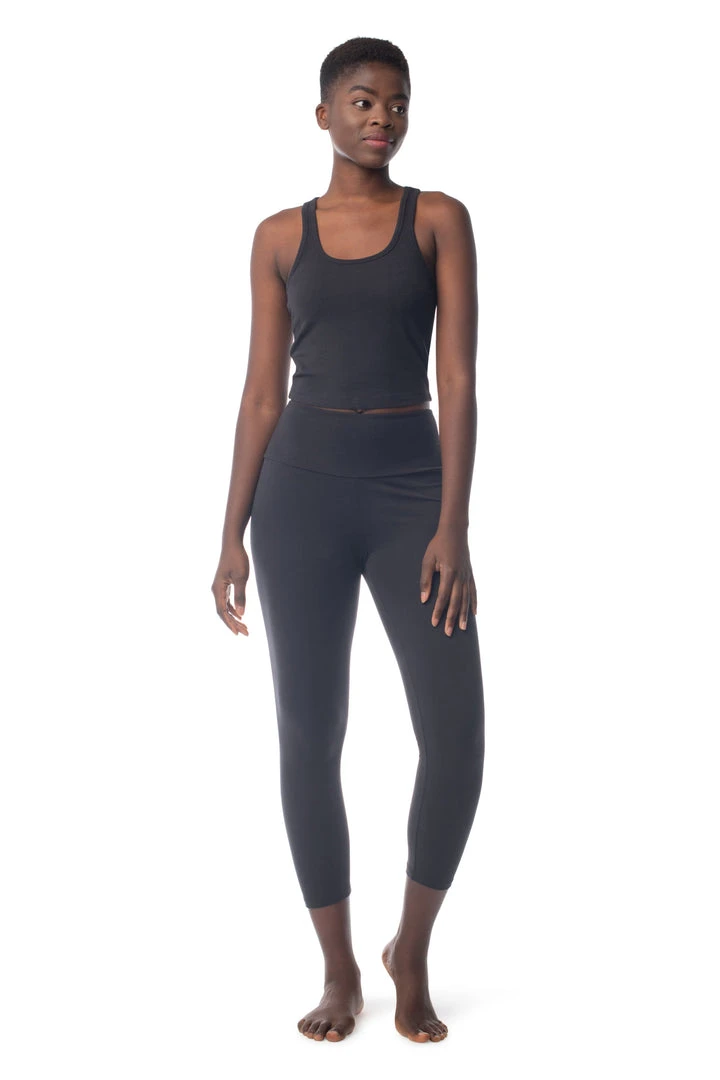 Synergy Organic Clothing Lighten Tank - Black 6 Synergy Organic Clothing Lighten Tank - Black