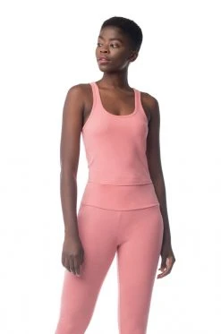 Synergy Organic Clothing Sale Lighten Tank - Mauve 8 Synergy Organic Clothing Sale Lighten Tank - Mauve