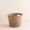 LIKHÂ Home Goods Tan + Natural Tapered Basket