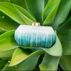 LIKHÂ Teal Clutch Bag Accessories