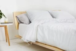 Looma Duvet Set - White Home Goods