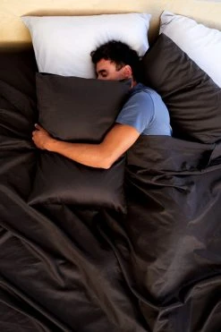 Looma Sateen Sheet Set - Charcoal 14 Looma Sateen Sheet Set - Charcoal