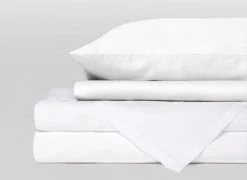 Looma Sateen Sheet Set - White