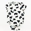 Lucky Bug Clothing Baby's Essential Bamboo Cow Onesie 2 Lucky Bug Clothing Baby's Essential Bamboo Cow Onesie
