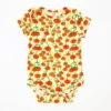 Lucky Bug Clothing Made In USA Baby's Essential Bamboo Tomato Onesie 2 Lucky Bug Clothing Made In USA Baby's Essential Bamboo Tomato Onesie
