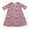 Lucky Bug Clothing Made In USA Kids' Essential Bamboo Rose Play Dress