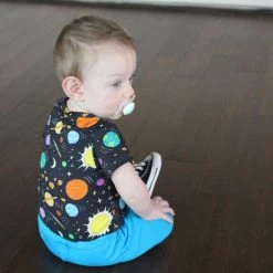 Lucky Bug Clothing Kids' Essential Bamboo Stretch Cornflower Leggings Kids' + Baby