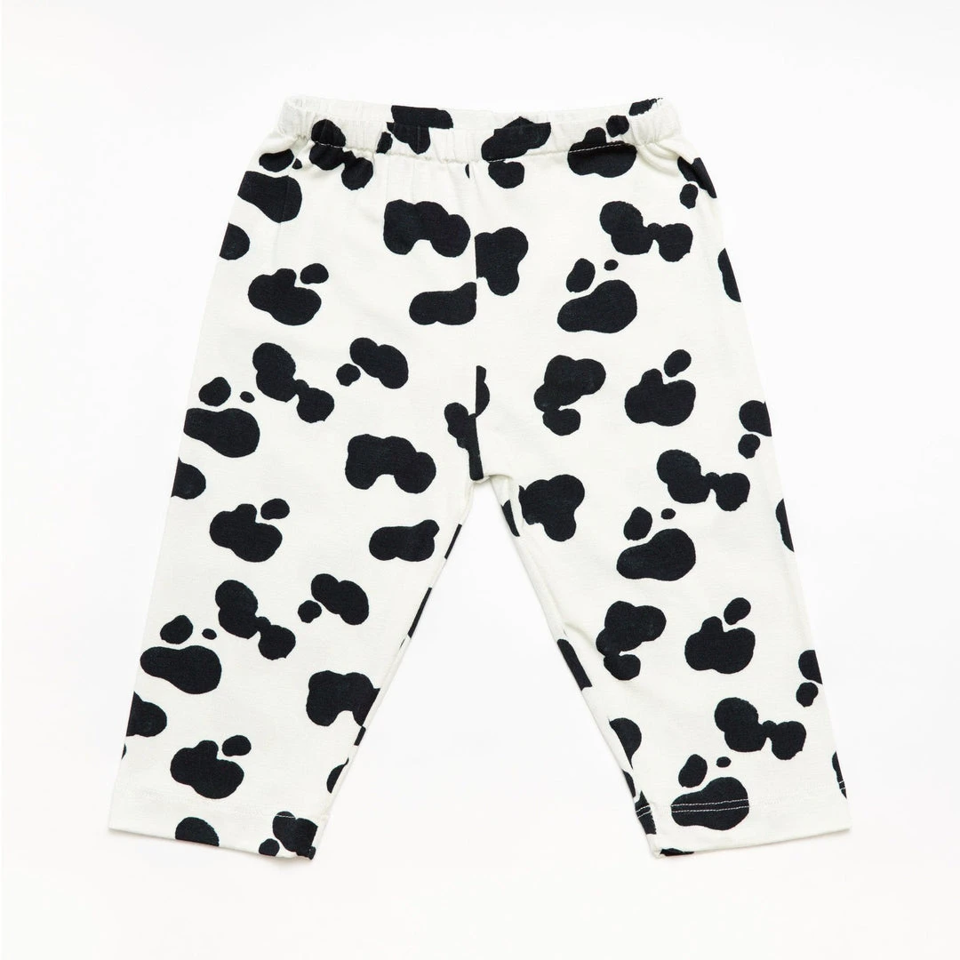 Lucky Bug Clothing Kids' + Baby Baby's Essential Bamboo Stretch Cow Play Pants 3 Lucky Bug Clothing Kids' + Baby Baby's Essential Bamboo Stretch Cow Play Pants