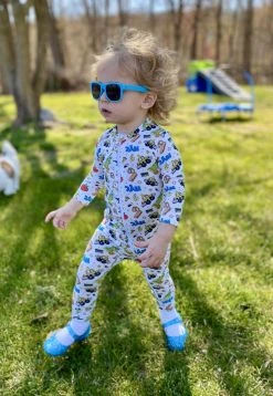 Lucky Bug Clothing Best Sellers Baby's Everyday Bamboo Long Sleeve Playsuit