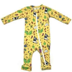 Lucky Bug Clothing Best Sellers Baby's Everyday Bamboo Long Sleeve Playsuit