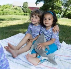 Lucky Bug Clothing Kids' Lemon Shark Bamboo Play T-Shirt