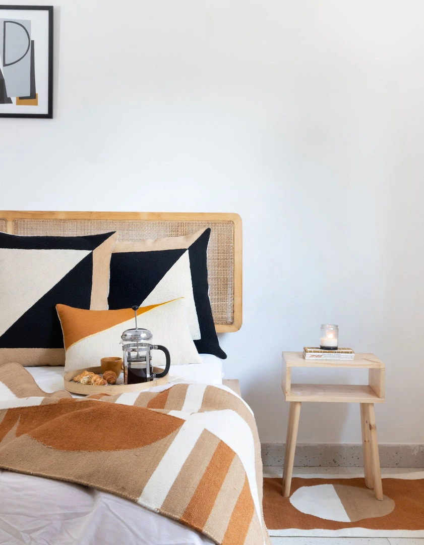 Leah Singh Luna Mod Wool Rug - Ochre Home Goods 5 Leah Singh Luna Mod Wool Rug - Ochre Home Goods