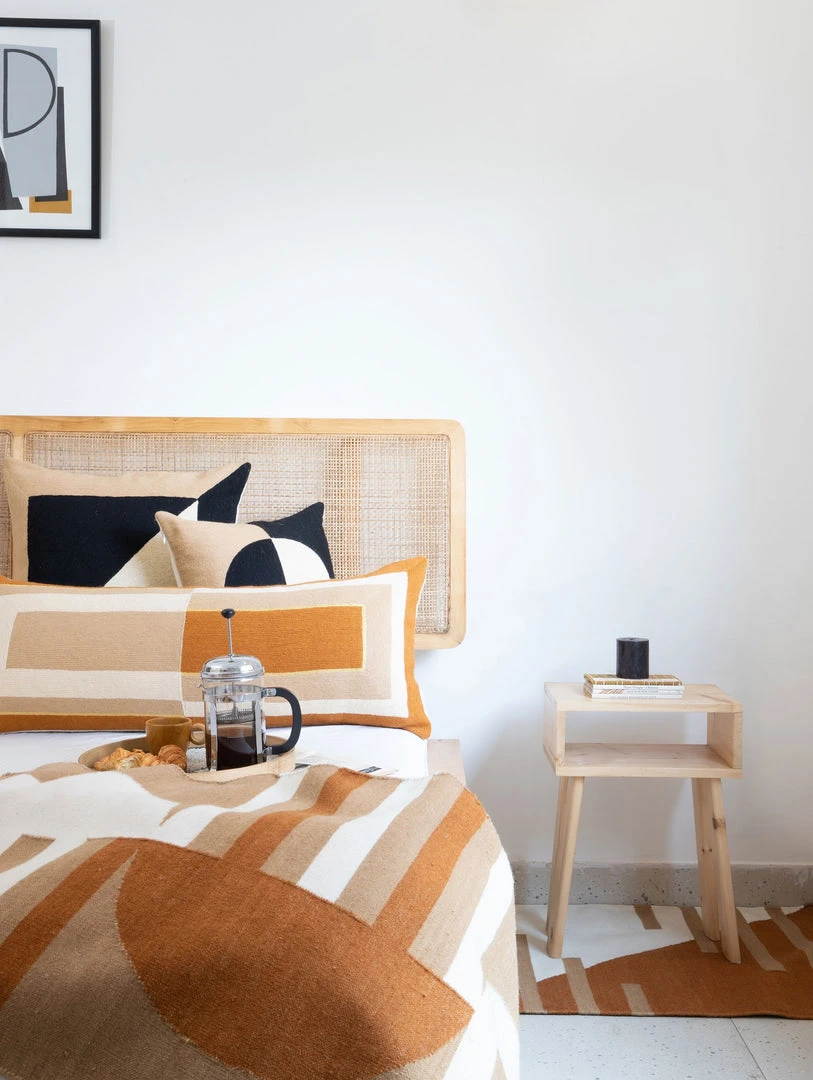 Leah Singh Luna Mod Wool Rug - Ochre Home Goods 6 Leah Singh Luna Mod Wool Rug - Ochre Home Goods