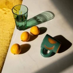 Anne Gates Studio Lunar Phase Ceramic Mug Drinkware