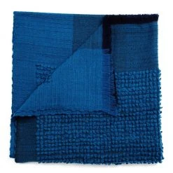Studio Variously Macaroon Merino Wool Throw Blanket - Midnight Home Goods