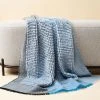 Studio Variously Home Goods Macaroon Merino Wool Throw Blanket - Sky 1 Studio Variously Home Goods Macaroon Merino Wool Throw Blanket - Sky
