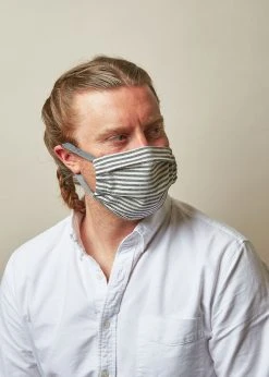 Made Trade Recycled Hemp And Organic Cotton Reusable Face Mask