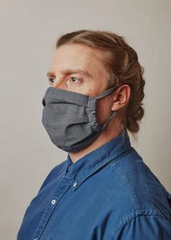 Made Trade Recycled Hemp And Organic Cotton Reusable Face Mask