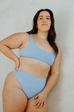 Mary Young Mala Recycled High Cut Bikini Bottom