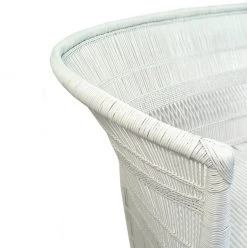 Mbare Furniture Malawi Cane Chair - White