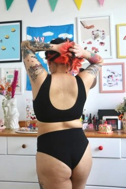 Mary Young Underwear + Bras Sora Bamboo Bra - Black 7 Mary Young Underwear + Bras Sora Bamboo Bra - Black