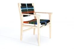 Masaya & Co. Chontales Arm Chair - Mot Mot Pattern