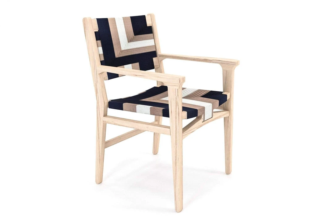Masaya & Co. Furniture Chontales Arm Chair - Nordica Pattern 11 Masaya & Co. Furniture Chontales Arm Chair - Nordica Pattern