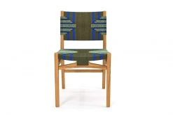 Masaya & Co. Chontales Dining Chair - Emerald Coast Pattern
