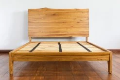 Masaya & Co. Gavilana Live Edge Teak Bed Furniture
