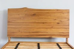 Masaya & Co. Gavilana Live Edge Teak Bed Furniture
