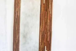 Masaya & Co. Handcrafted Geo Hall Large Mirror
