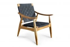 Masaya & Co. Izapa Leather Arm Chair